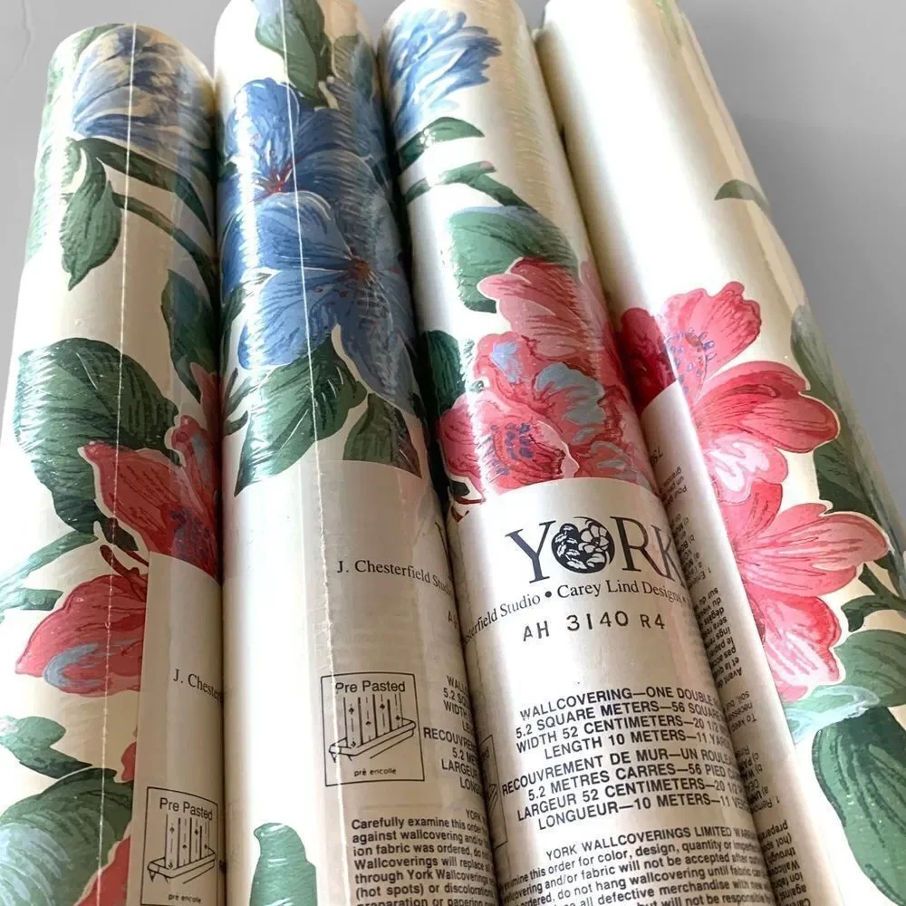 York Floral Botanical Wallpaper By The Roll